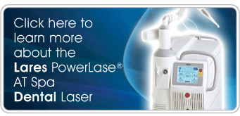 learn more about the Lares PowerLase® AT Spa Dental Laser