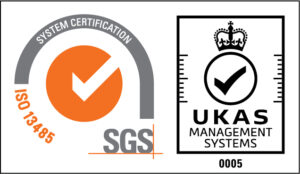 SGS ISO 13485 UKAS TCL LR